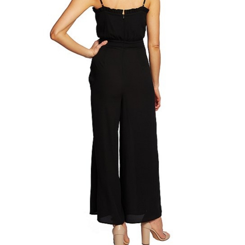 NWT CeCe wide-leg jumpsuit size 0 - Picture 2 of 8